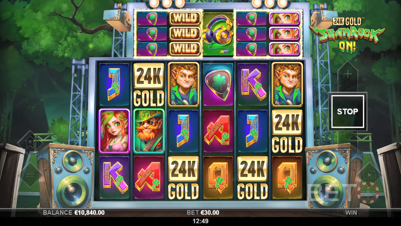 24k Gold Shamrock On! Revue par BETO Slots