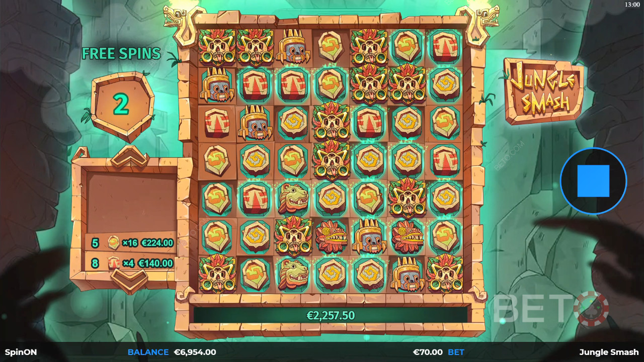 Jungle Smash Critique de BETO Slots