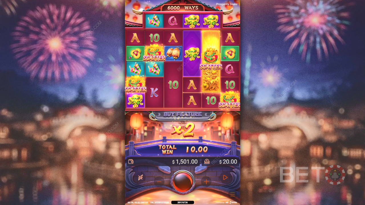 Prosperity Snake Revue par BETO Slots