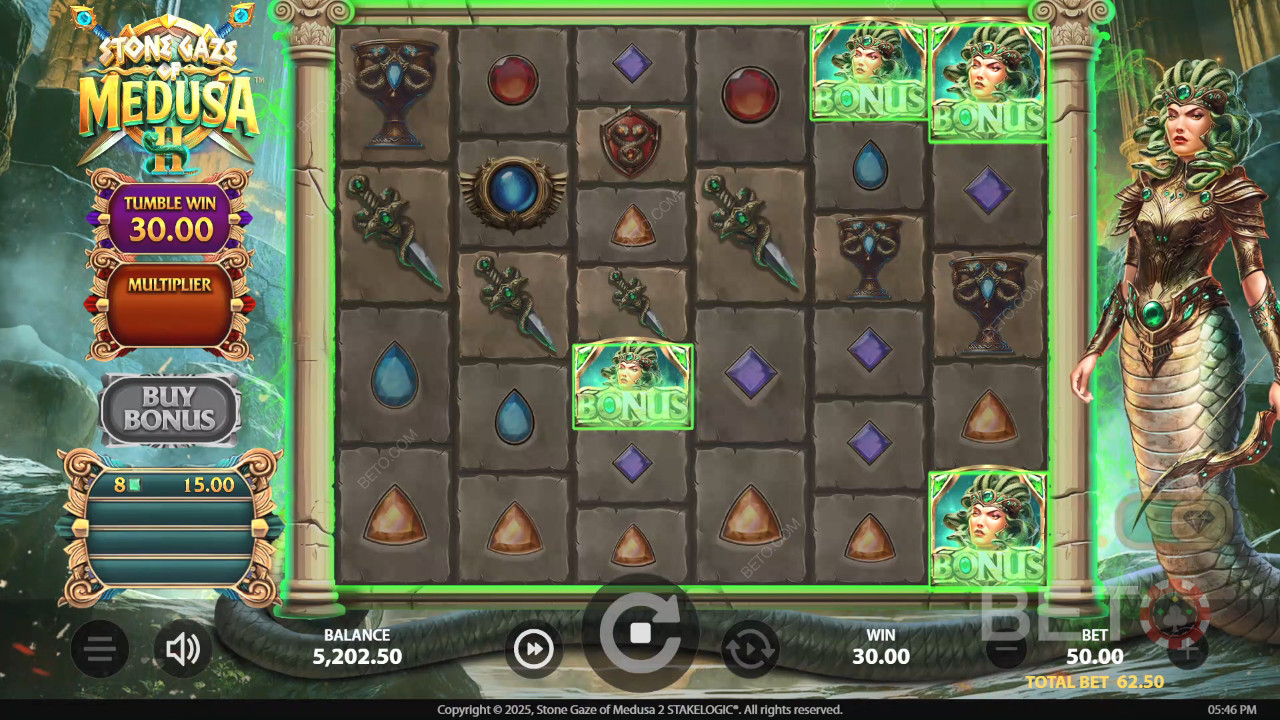 Stone Gaze of Medusa 2 Revue par BETO Slots