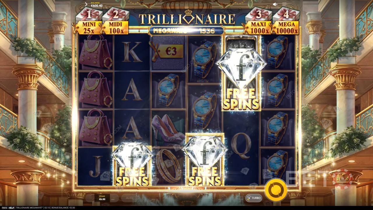 Trillionaire Megaways Revue par BETO Slots