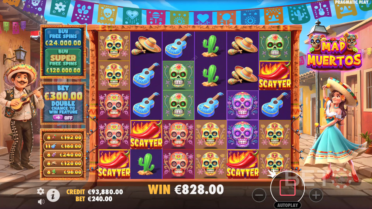 Mad Muertos Revue par BETO Slots