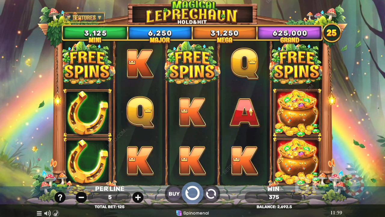 Magical Leprechaun - Hold & Hit Revue par BETO Slots
