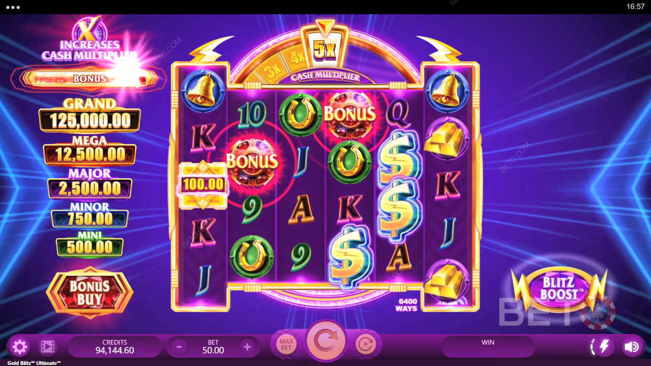 Fonctionnalités bonus expliquées dans Gold Blitz Ultimate par Fortune Factory Studios