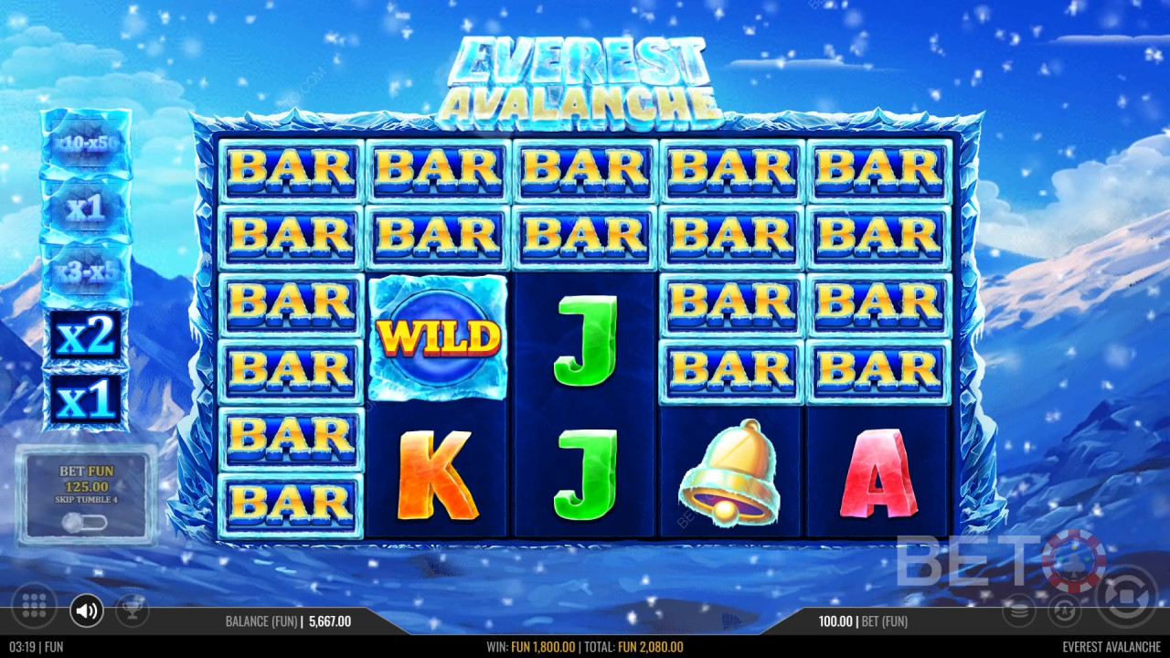 Everest Avalanche Revue par BETO Slots