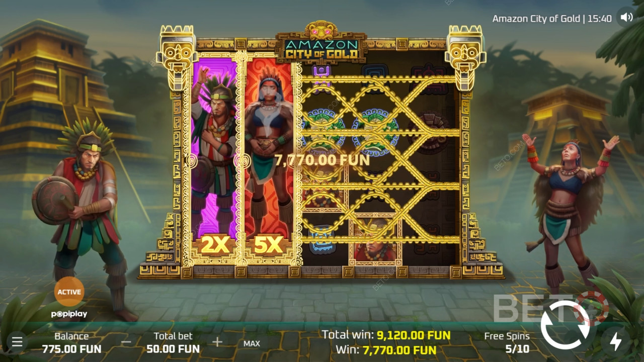 Amazon City Of Gold Revue par BETO Slots