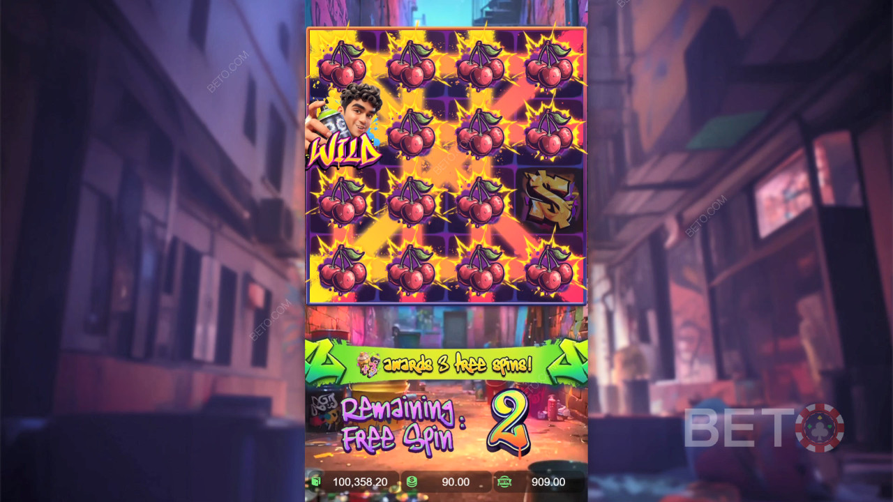 Graffiti Rush Revue par BETO Slots