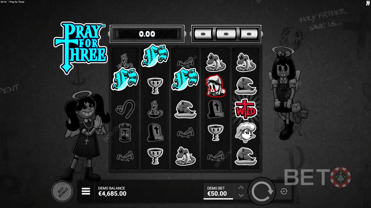 Pray For Three Critique de BETO Slots