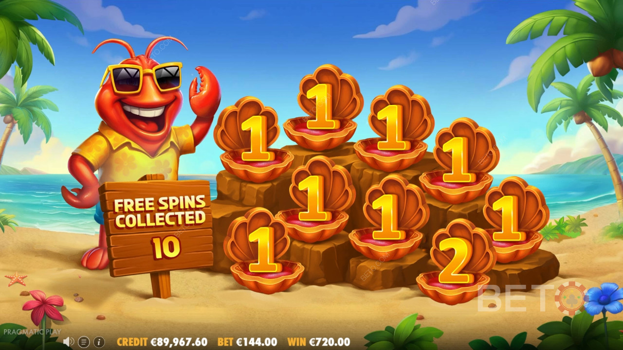 Gagnez 4 000 fois votre mise dans la machine à sous en ligne Lobster House!