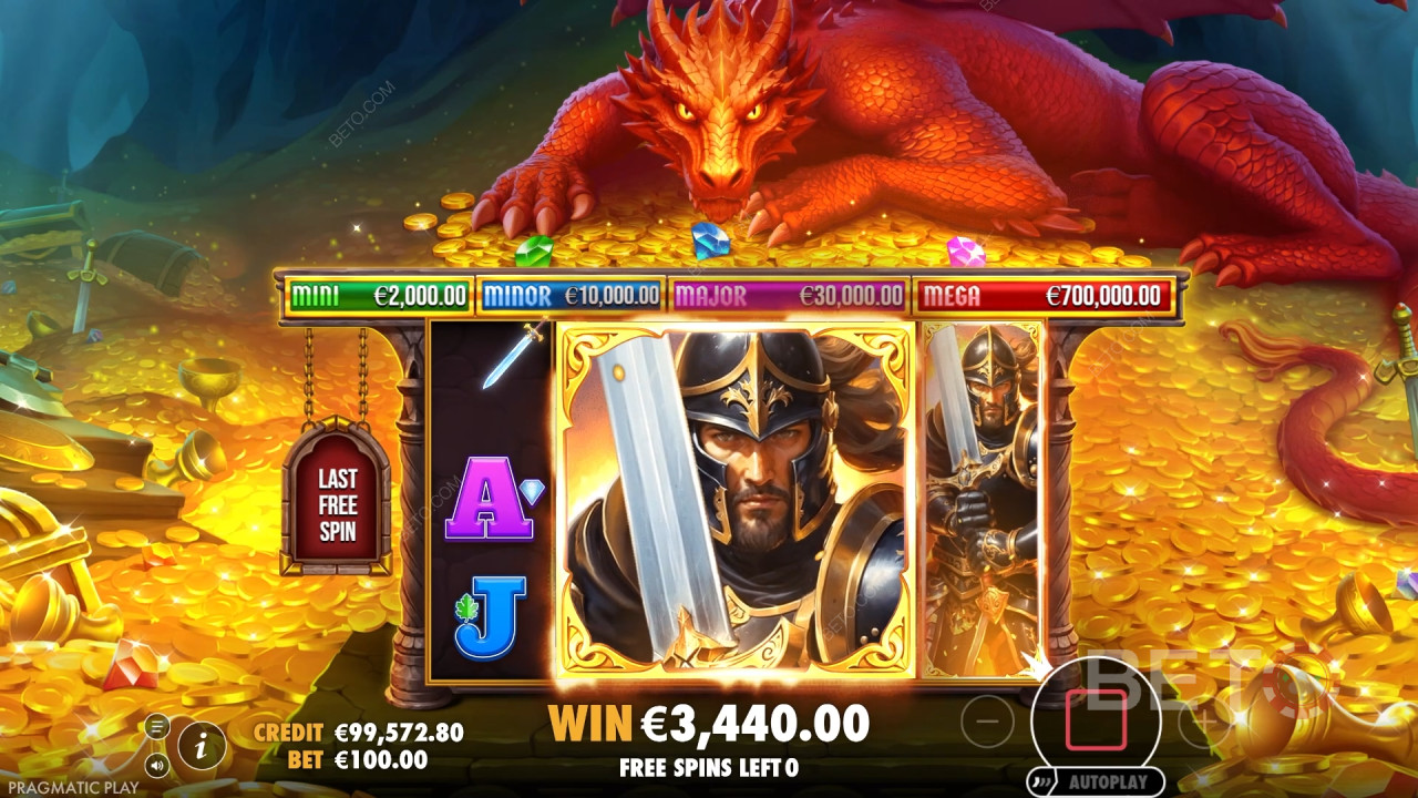 Sleeping Dragon Critique de BETO Slots
