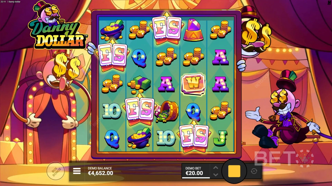 Danny Dollar Revue par BETO Slots