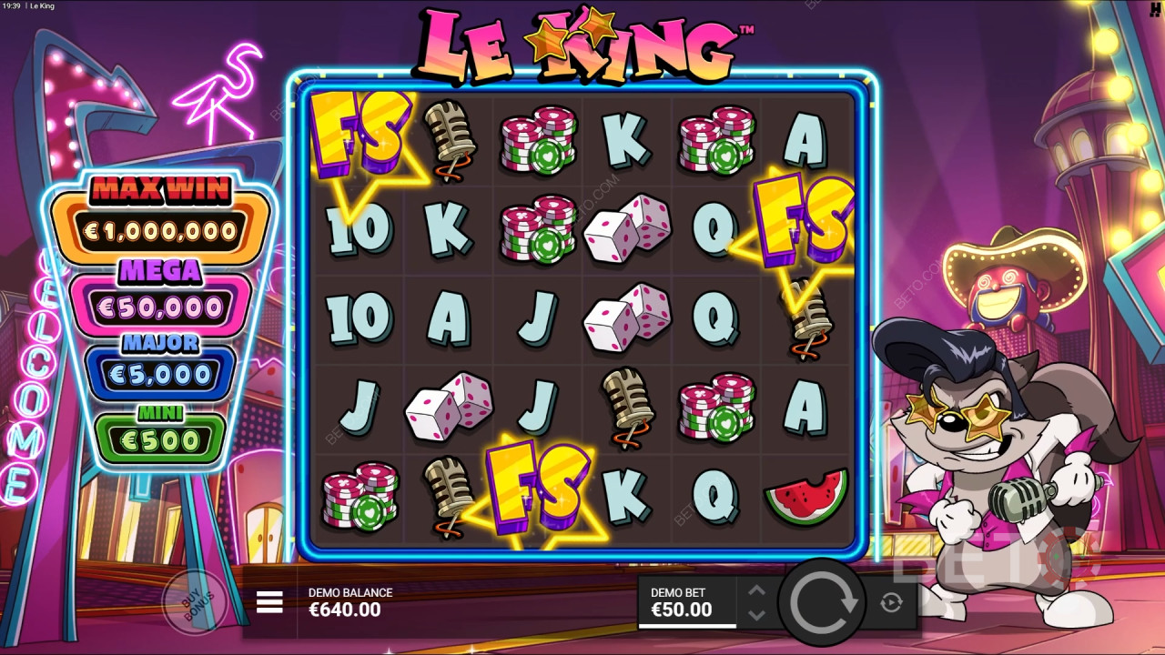 Le King Critique de BETO Slots