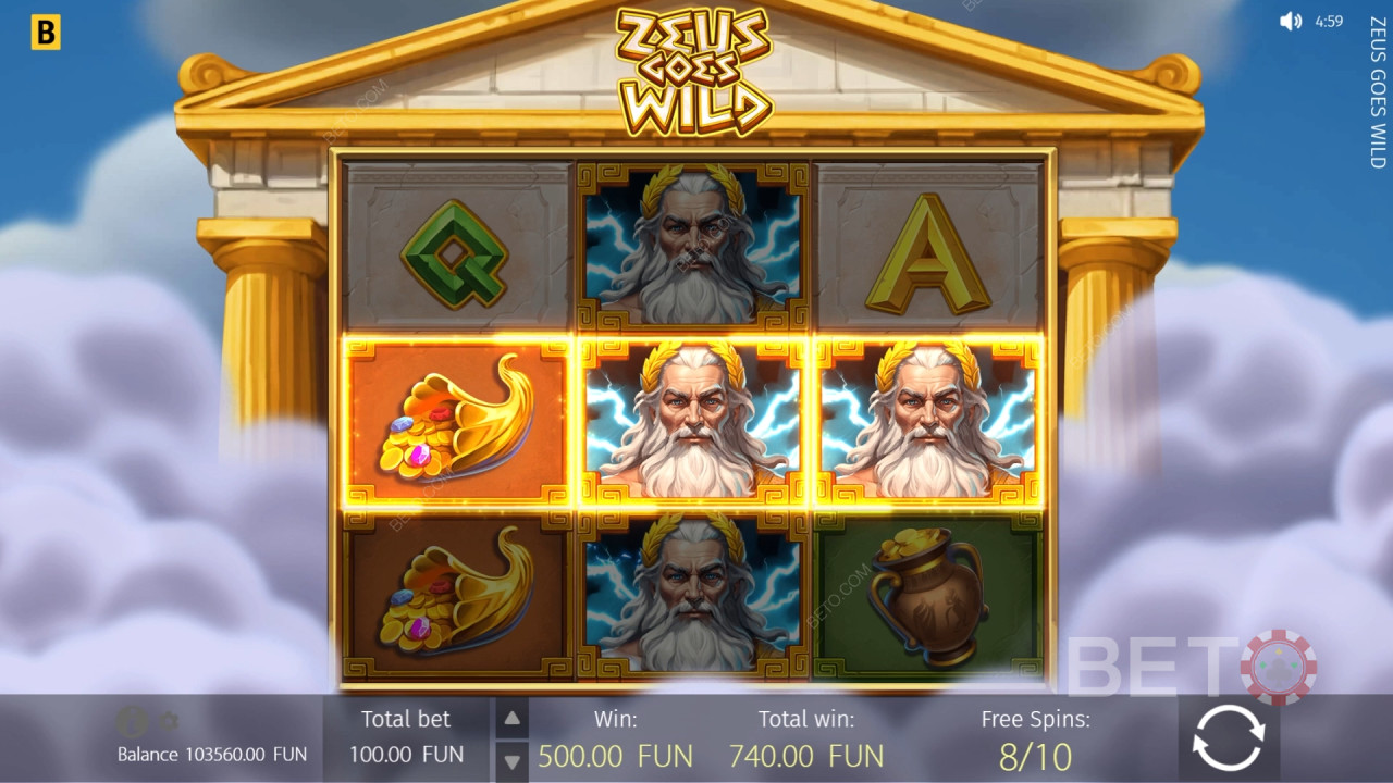 Zeus Goes Wild est-il un bon jeu?