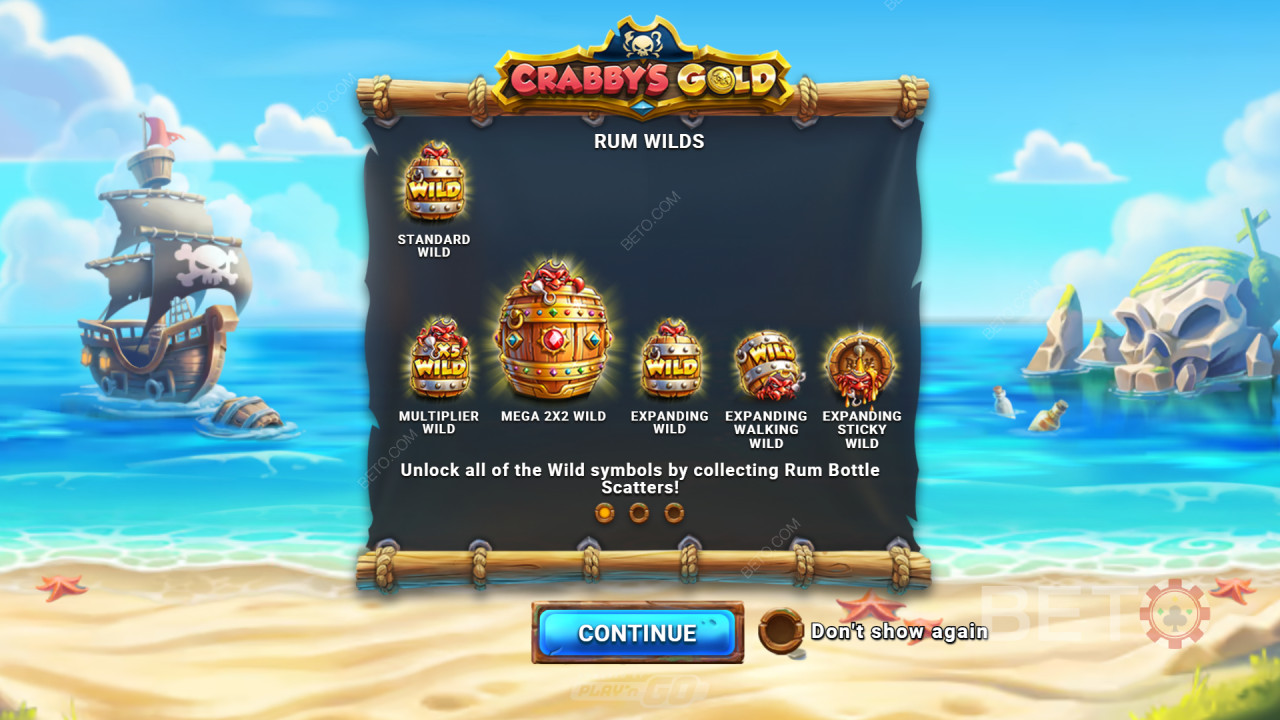 Les bonus expliqués dans Crabby