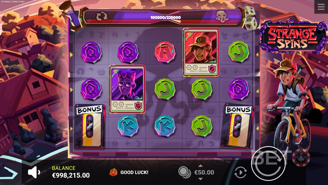 Strange Spins Critique de BETO Slots