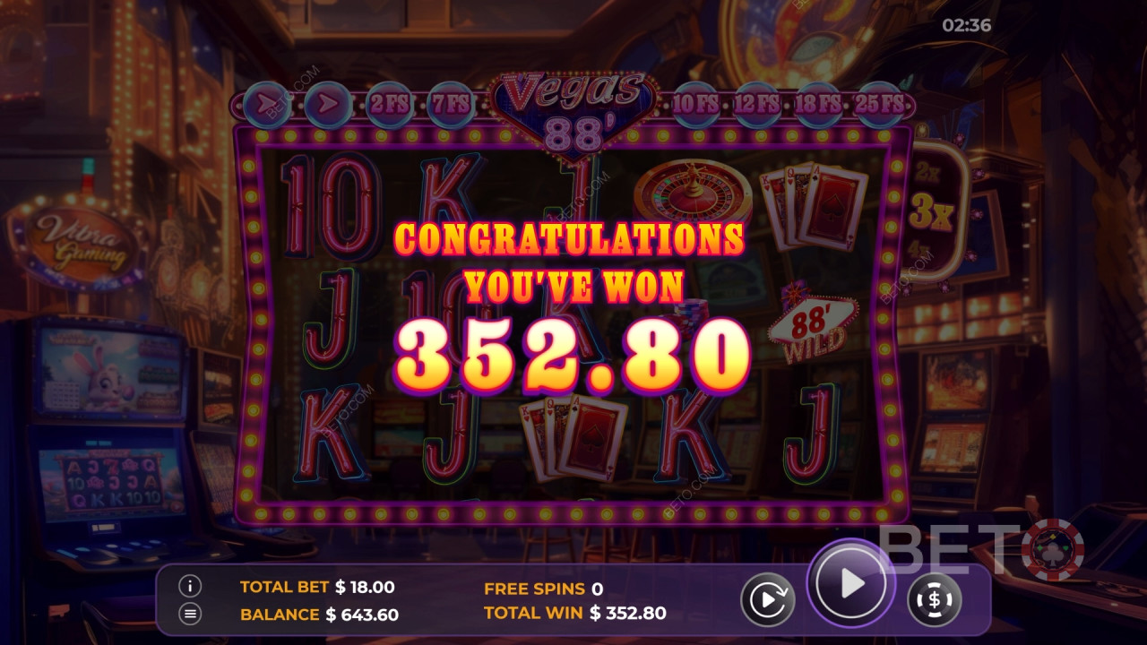 Vegas 88 Revue par BETO Slots