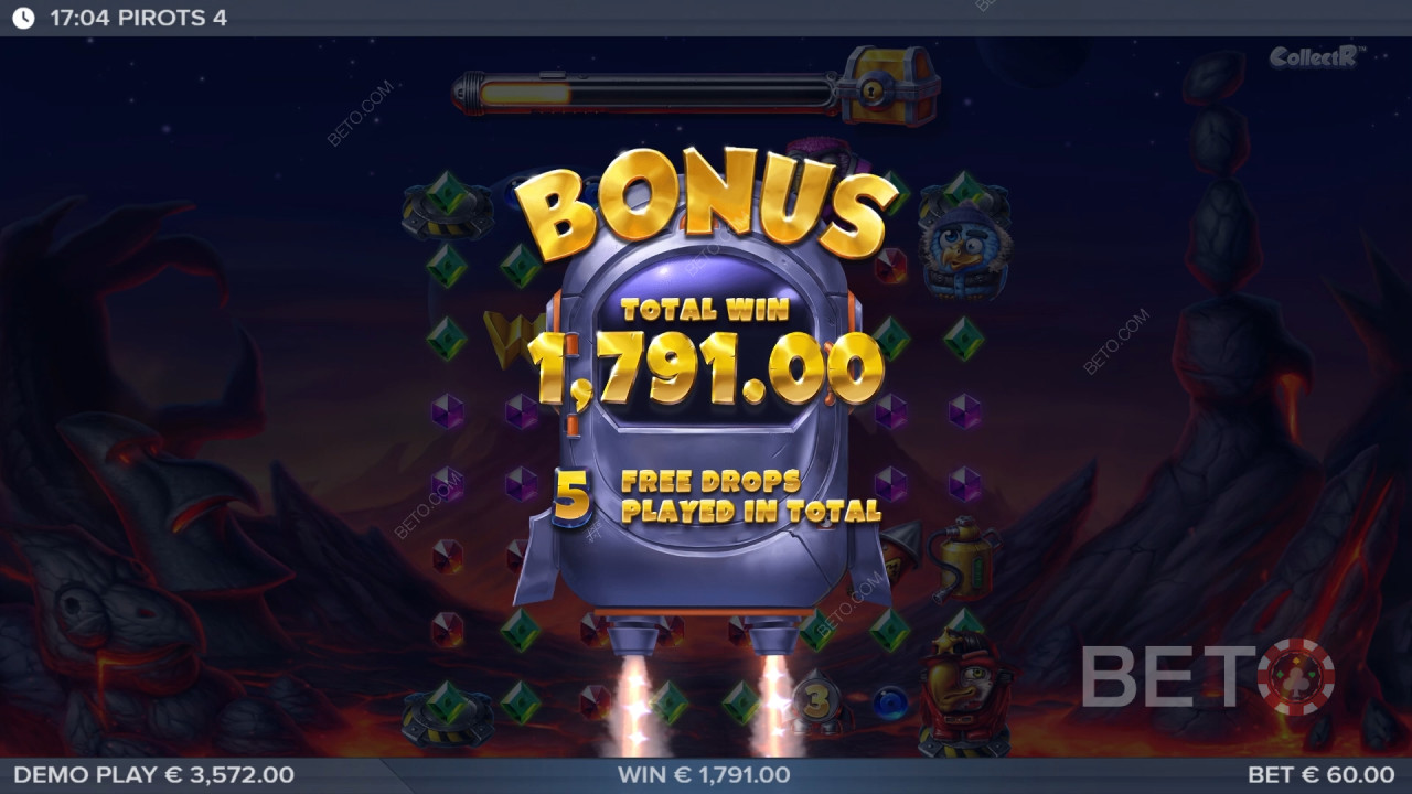 Gagnez 10 000x votre mise dans la machine à sous Pirots 4!