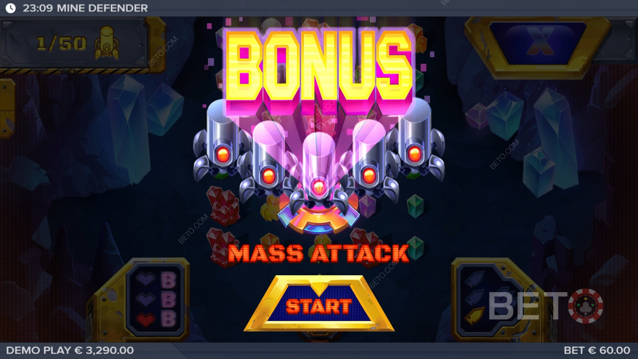 Gagnez 10 000x votre mise dans la machine à sous Mine Defender!