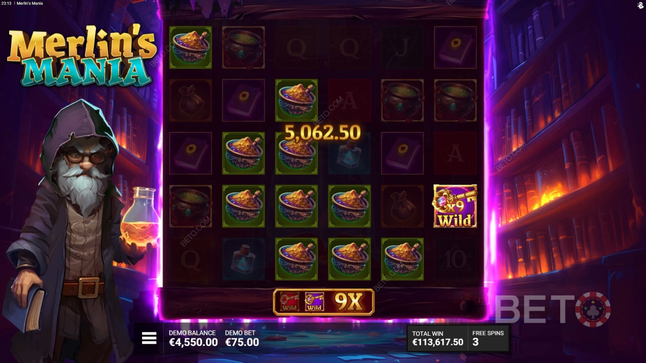 Fonctionnalités bonus expliquées dans Merlin