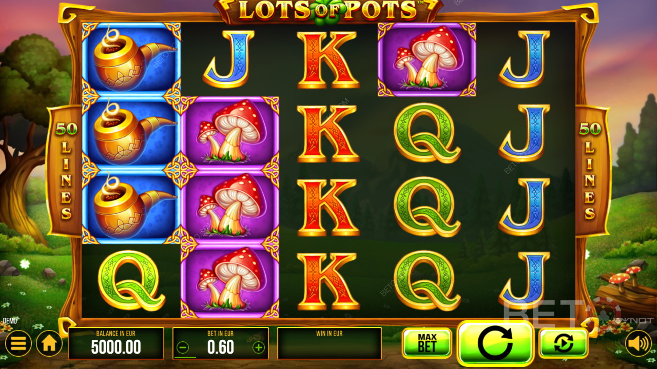 Thème et conception : Irish Luck Adventure