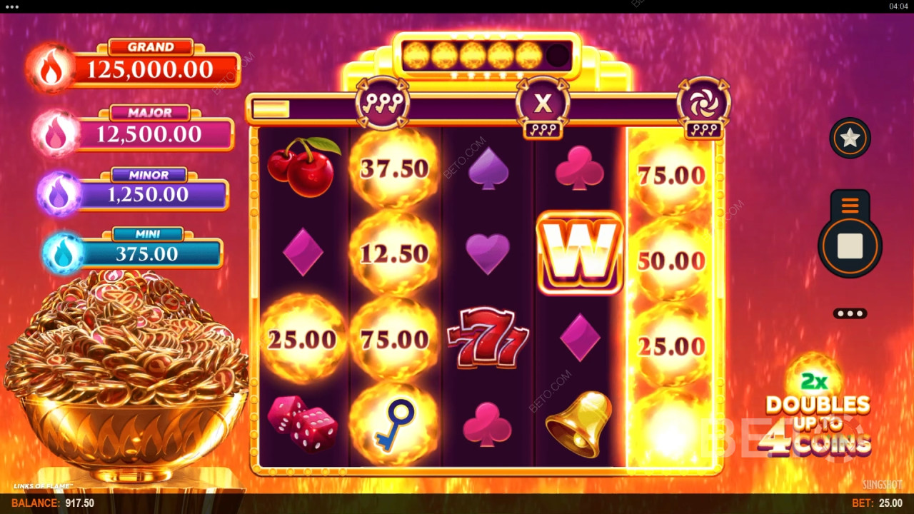 Links of Flame Critique de BETO Slots