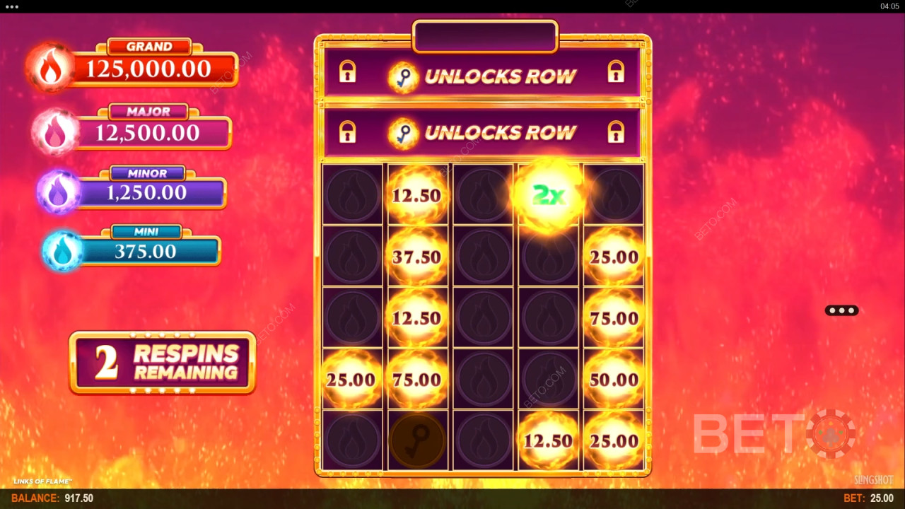 Gagnez 10 000x votre mise dans la machine à sous Links of Flame!