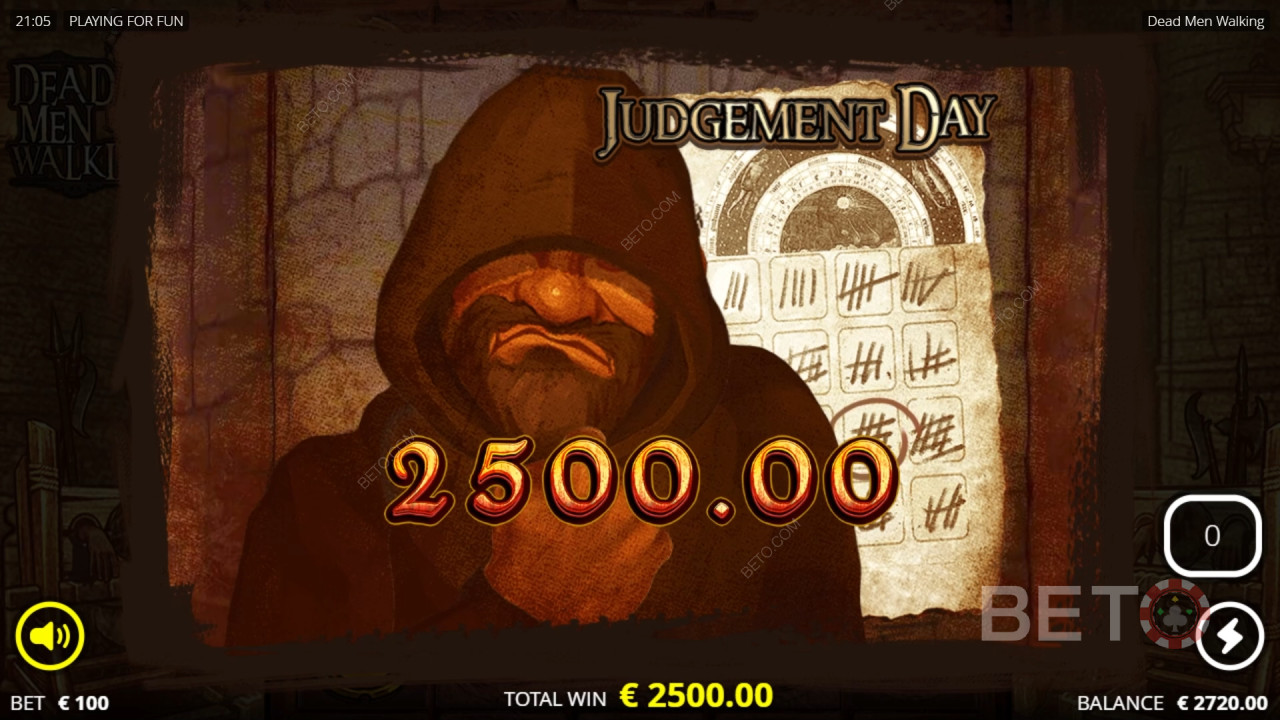Gagnez 25 313x votre mise dans la machine à sous Dead Men Walking en ligne!