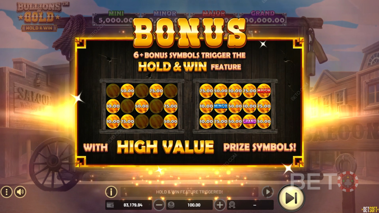 Les bonus expliqués dans Bullions d