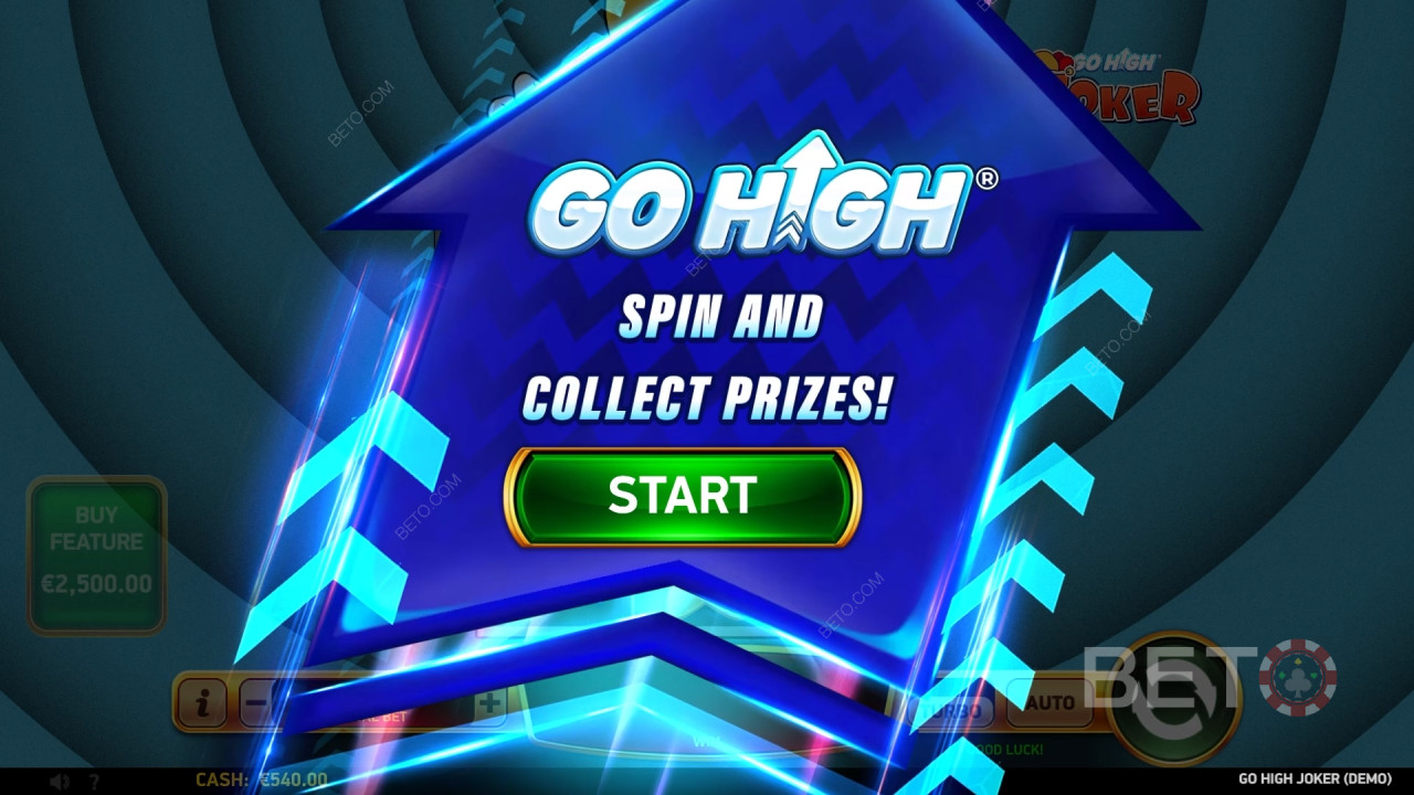 Fonctionnalités bonus expliquées dans Go High Joker de RubyPlay