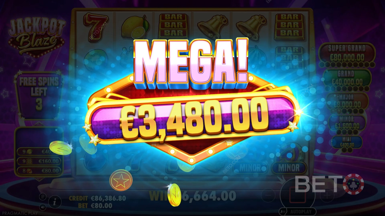 Les fonctions bonus expliquées dans Jackpot Blaze par Pragmatic Play