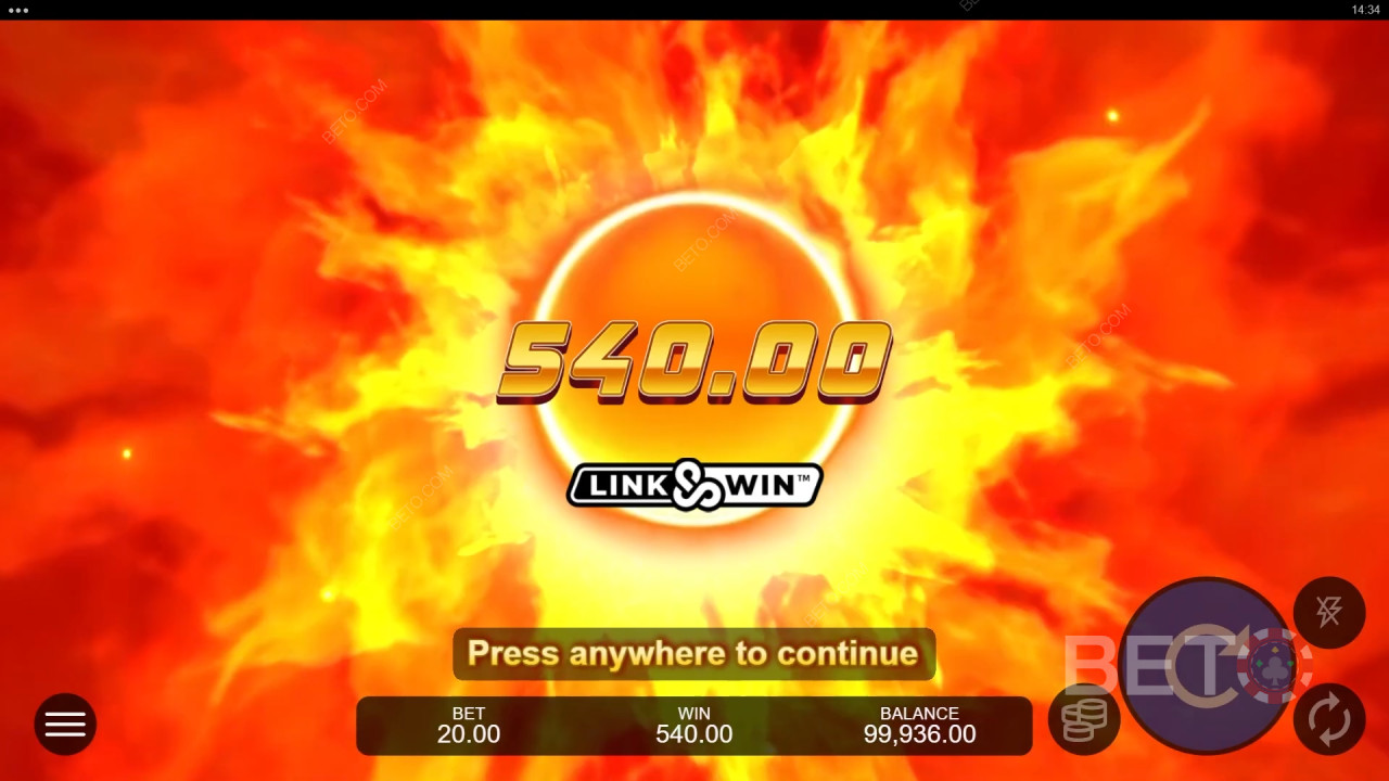 Gagnez 10 000x votre mise dans la machine à sous Blazing Wheel 10000 en ligne!