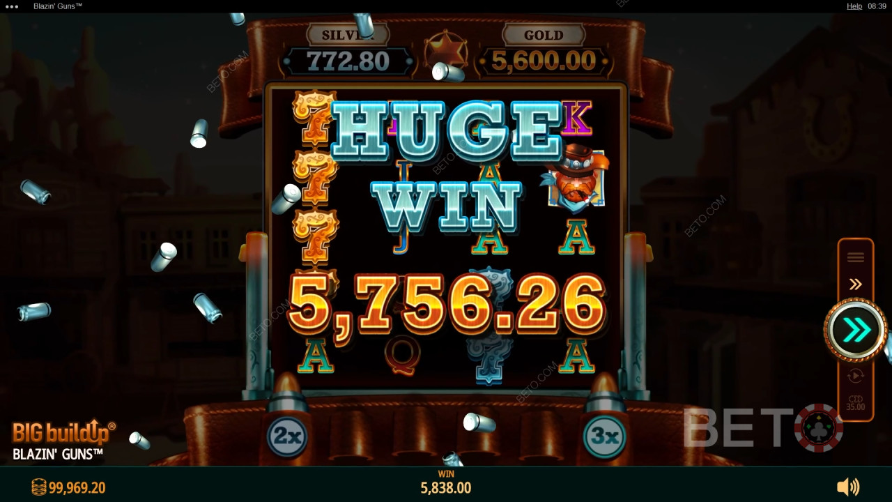 Les bonus expliqués dans Blazin