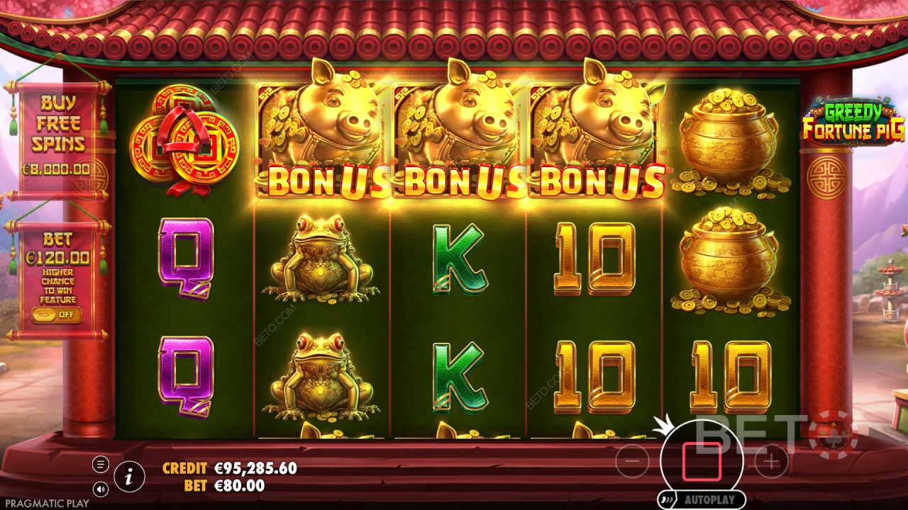 Greedy Fortune Pig Jeu Gratuit