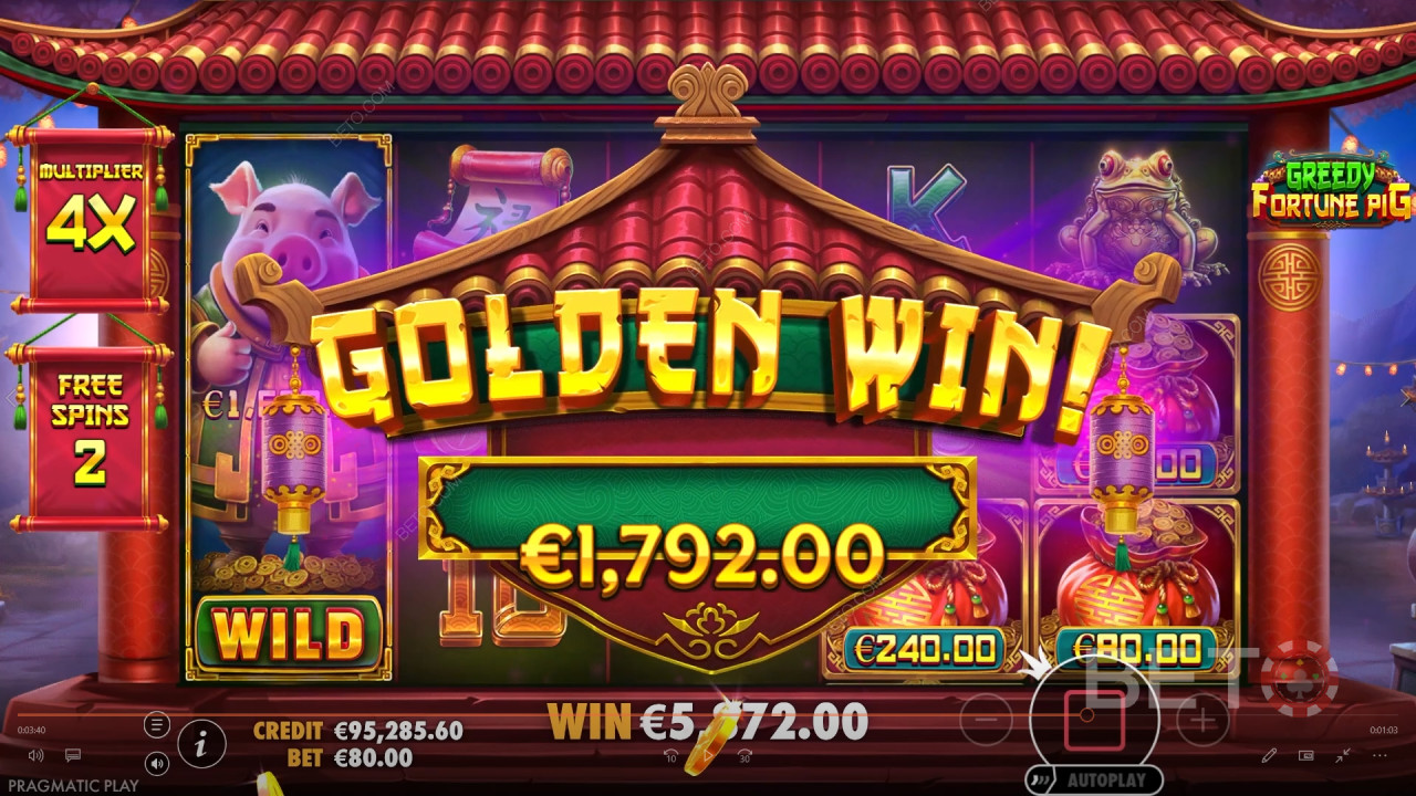 Les fonctions bonus expliquées dans Greedy Fortune Pig par Pragmatic Play