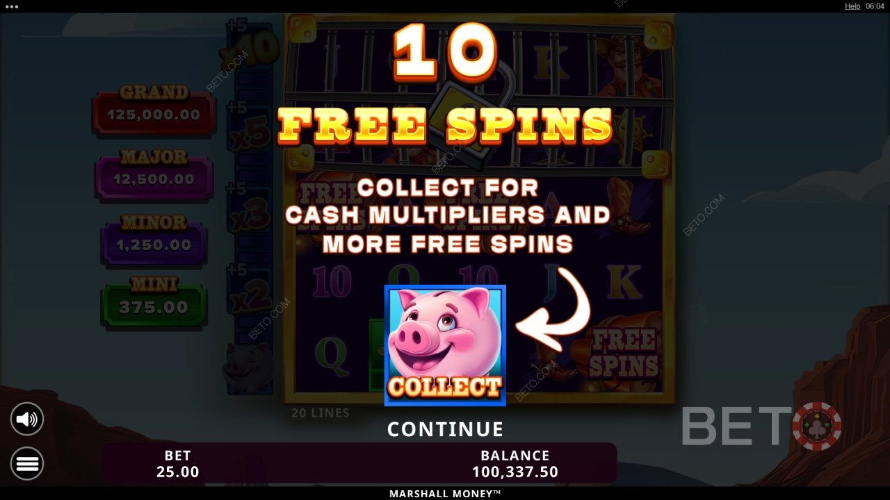 Gagnez 15 472x votre mise dans la machine à sous Marshall Money!