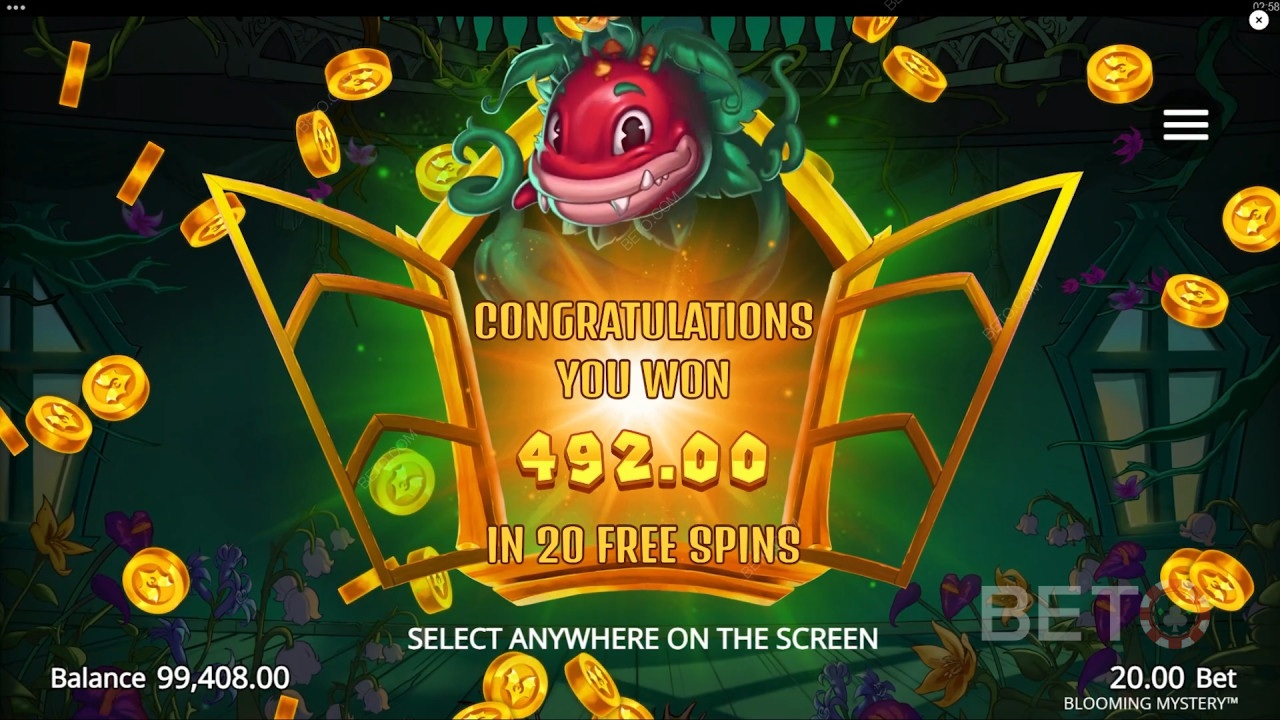 Blooming Mystery Critique de BETO Slots