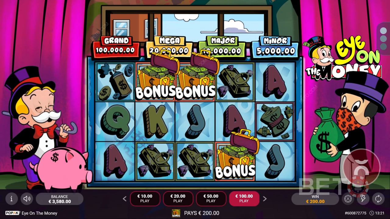 Eye on the Money Review par BETO Slots