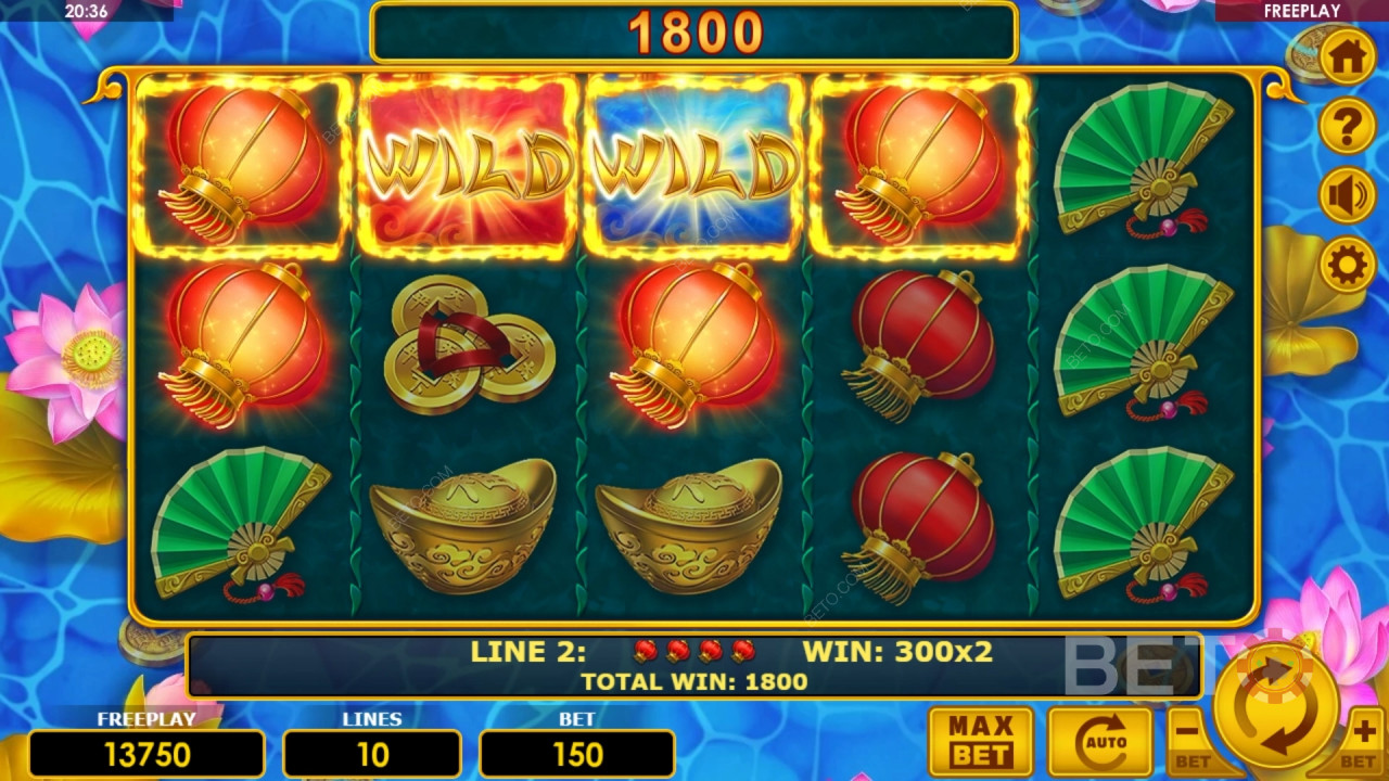 Gagnez 1 000x votre mise dans la machine à sous Golden Fish en ligne!