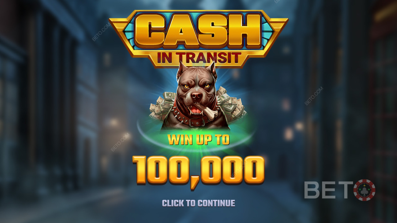 Gagnez 10 000x votre mise dans la machine à sous Cash in Transit!
