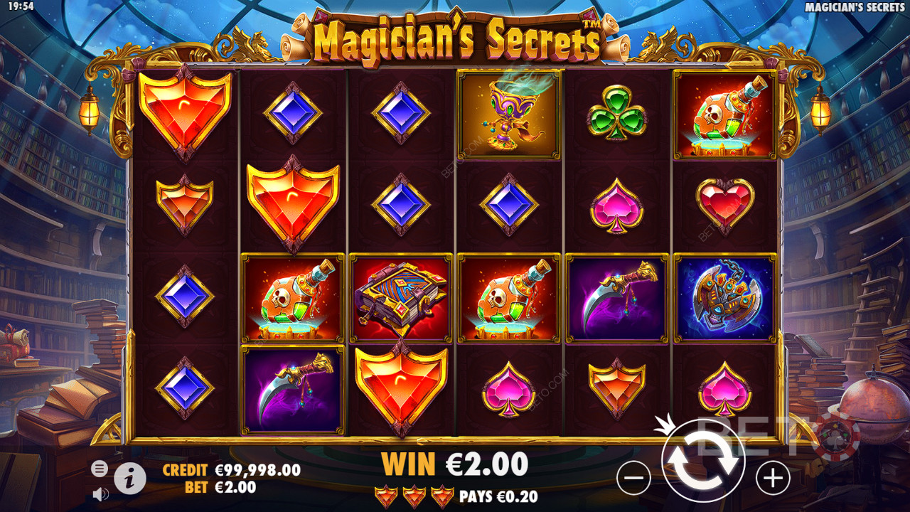 Verdict pour la machine à sous Magician