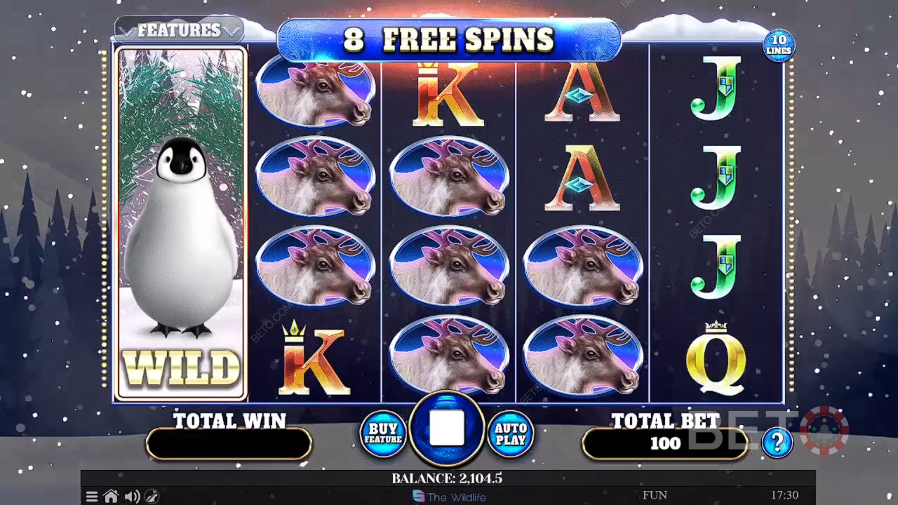 Wild Penguin Revue par BETO Slots