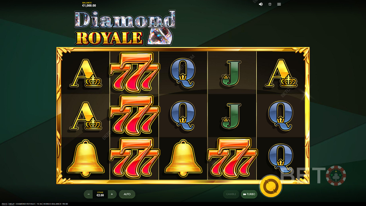 Diamond Royale Critique de BETO Slots