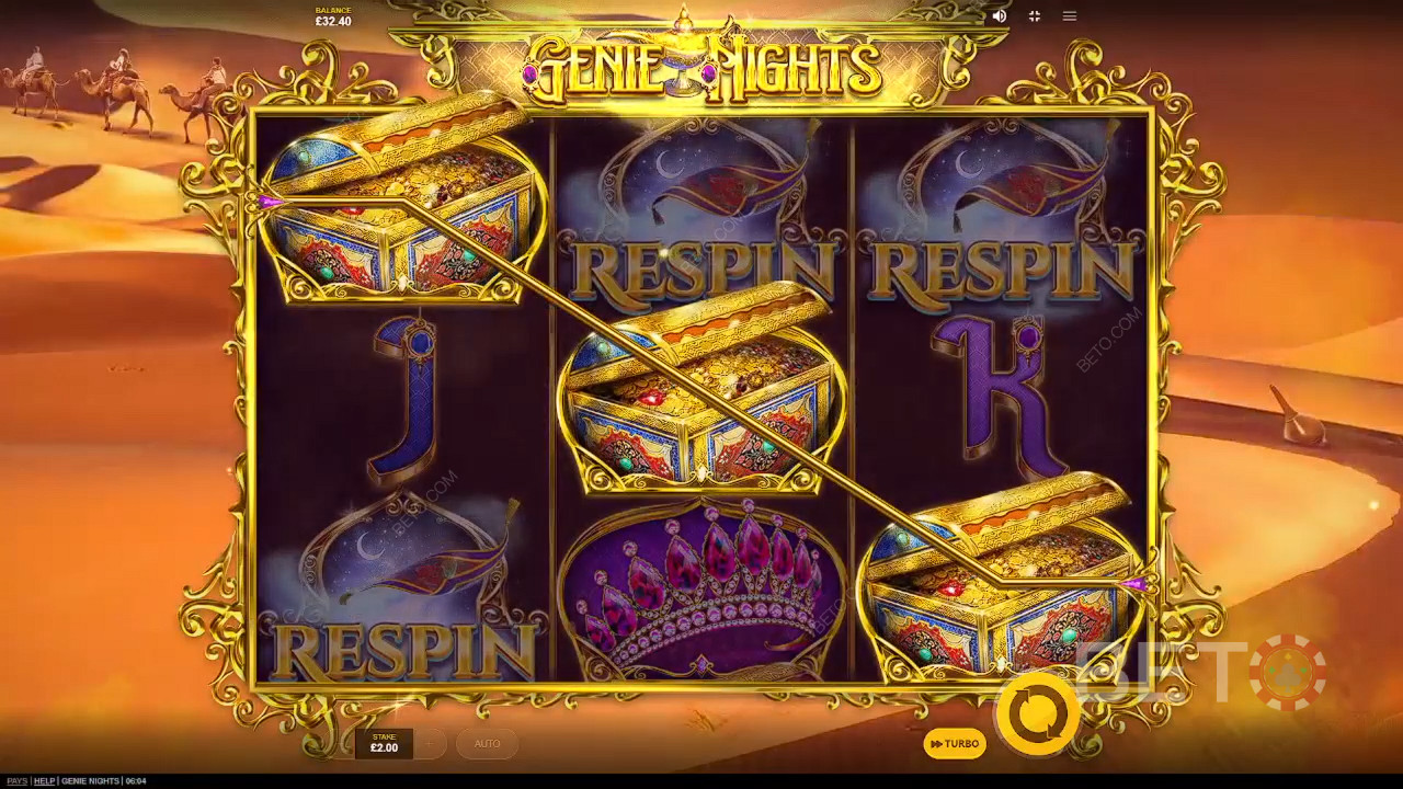Genie Nights Critique de BETO Slots