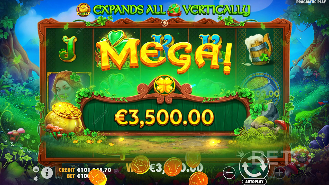 Gagnez 5 000x votre mise dans la machine à sous Clover Gold!