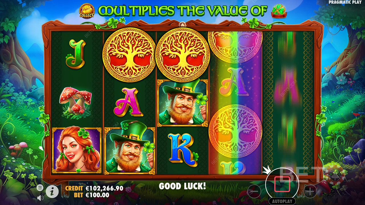 Les bonus expliqués dans Clover Gold par Pragmatic Play
