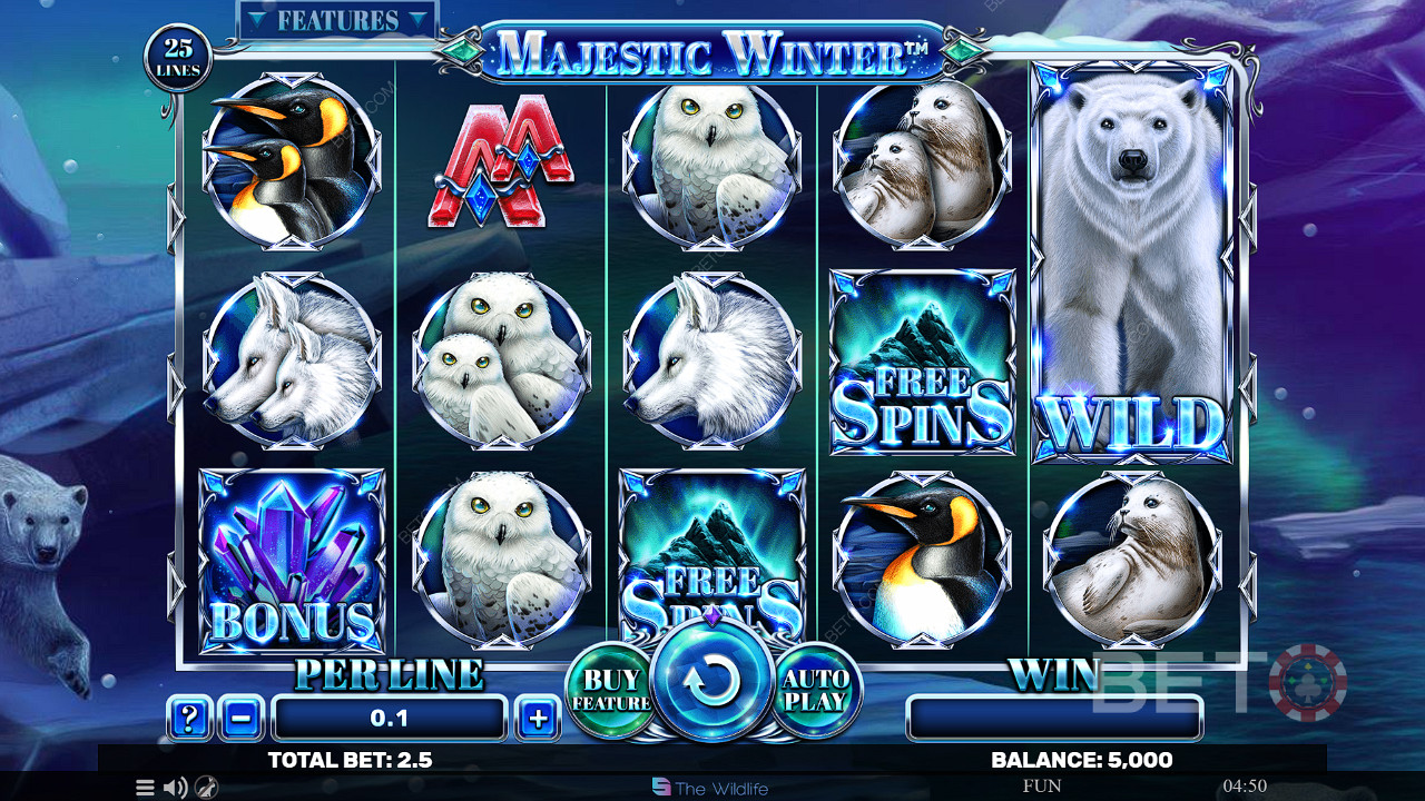 Majestic Winter Jeu Gratuit