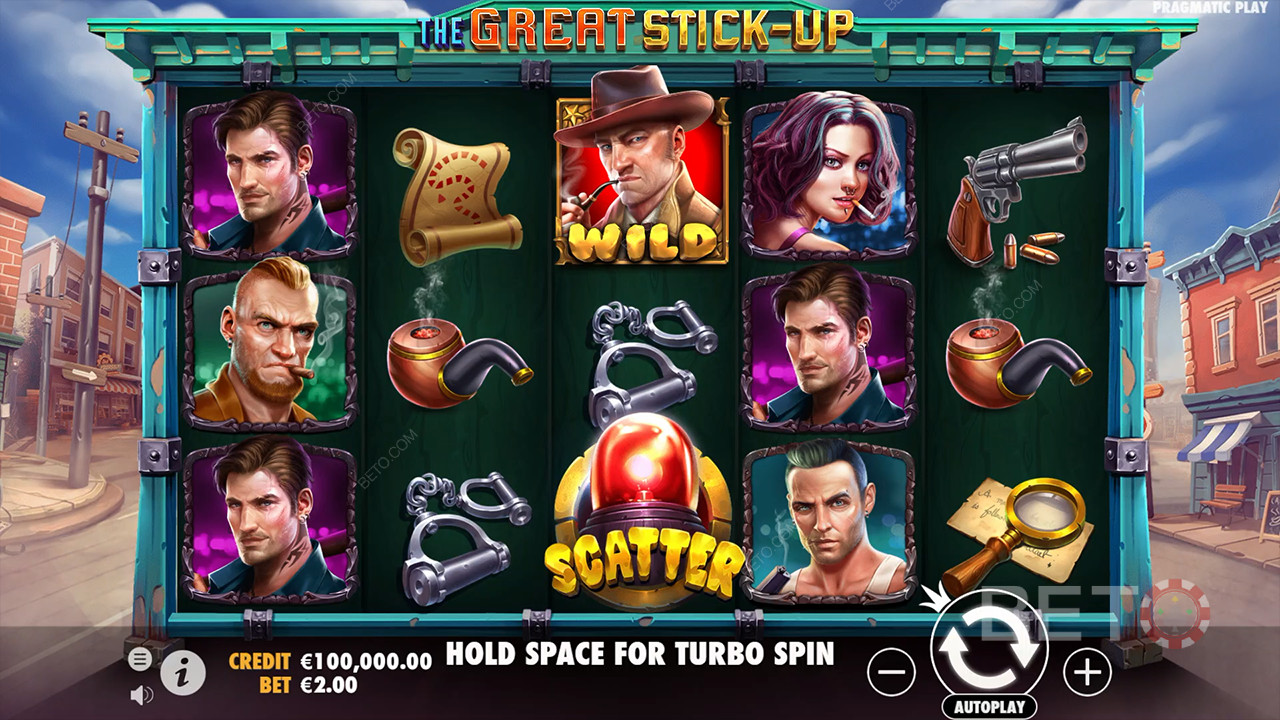 The Great Stick-Up Critique de BETO Slots