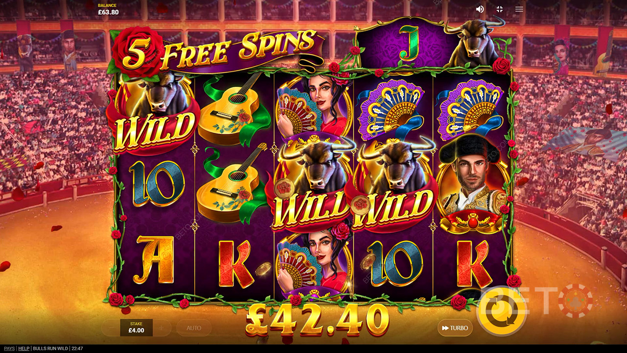 Bulls Run Wild Revue par BETO Slots