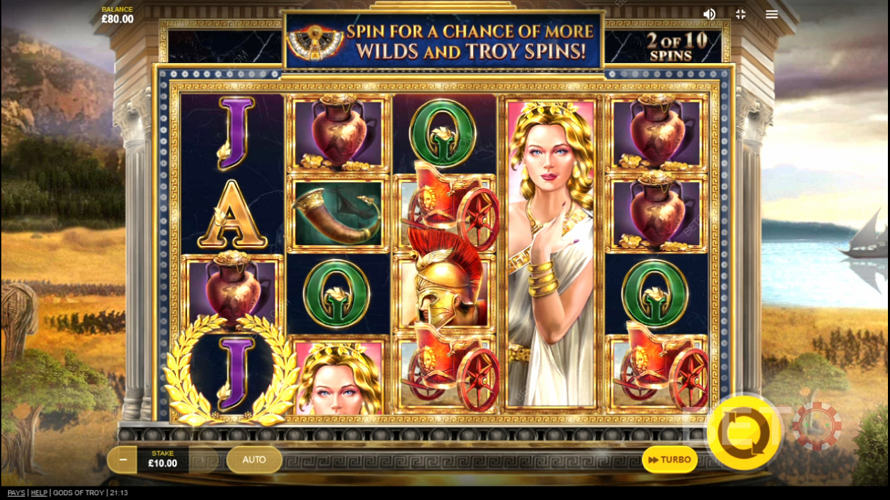 Gods of Troy Jeu Gratuit