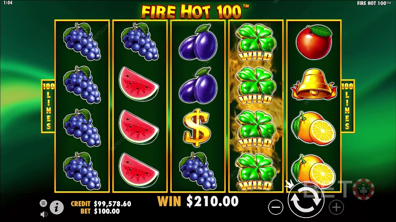 Fire Hot 100 Jeu Gratuit